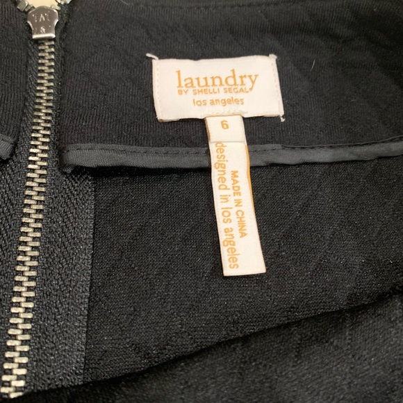 NWOT! LAUNDRY BY SHELLI SEGAL Quilted Mini Pencil Skirt - Picture 4 of 5